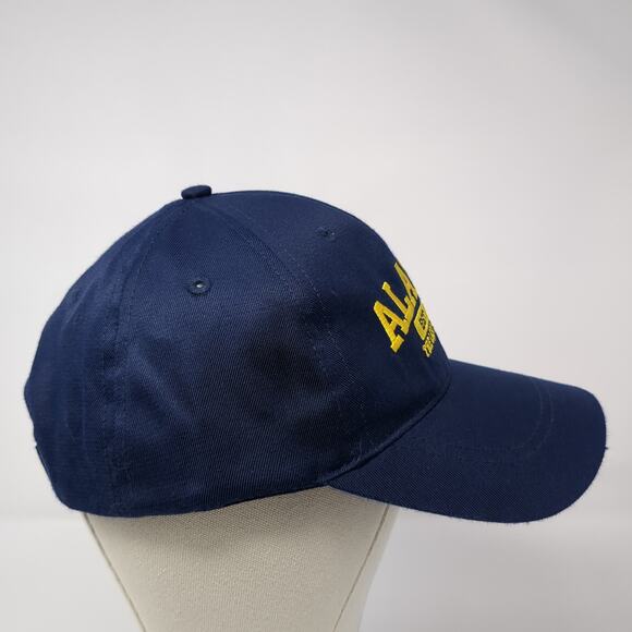 Alaska Est 1959 The Last Frontier Baseball Cap Blue OS Adjustable Patriotic - Picture 4 of 8